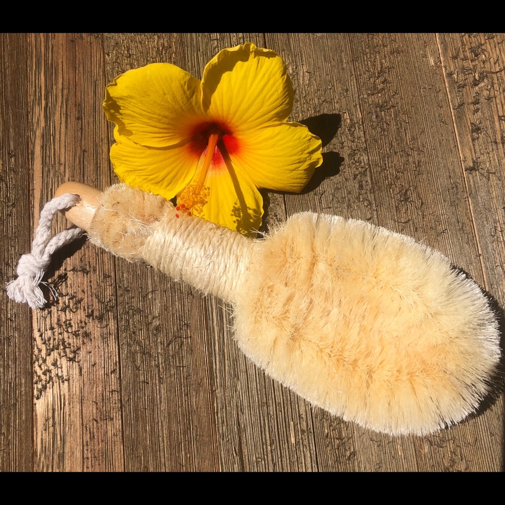 Palm body brush